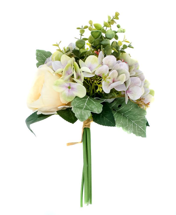 R225004 BOUQUET ROSA HOT DÓLAR 37 CM