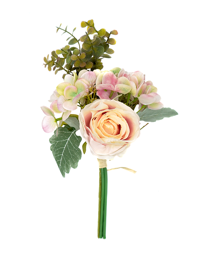 R225004 BOUQUET ROSA HOT DÓLAR 37 CM