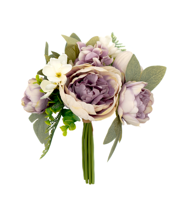 R225006 BOUQUET PEONY HOT 27 CM