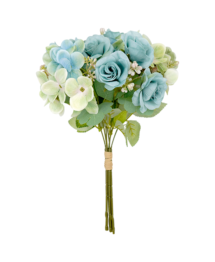R225013 BOUQUET ROSACEA  37 CM