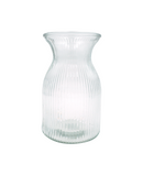 R304041 FLORERO VIDRIO RAYADO 19CM