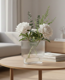 R304411-2 BASE VIDRIO RECTANGULAR 20X18CM TRANSPARENTE