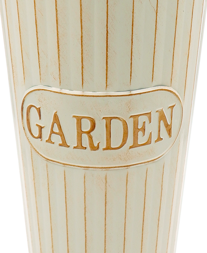 R306031-1 FLORERO METALICO GARDEN 35 CM