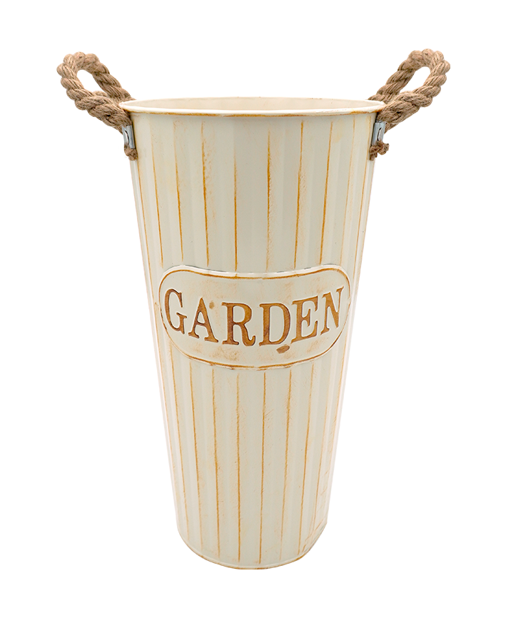 R306032-1 FLORERO METALICO GARDEN 40 CM