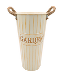 R306032-1 FLORERO METALICO GARDEN 40 CM