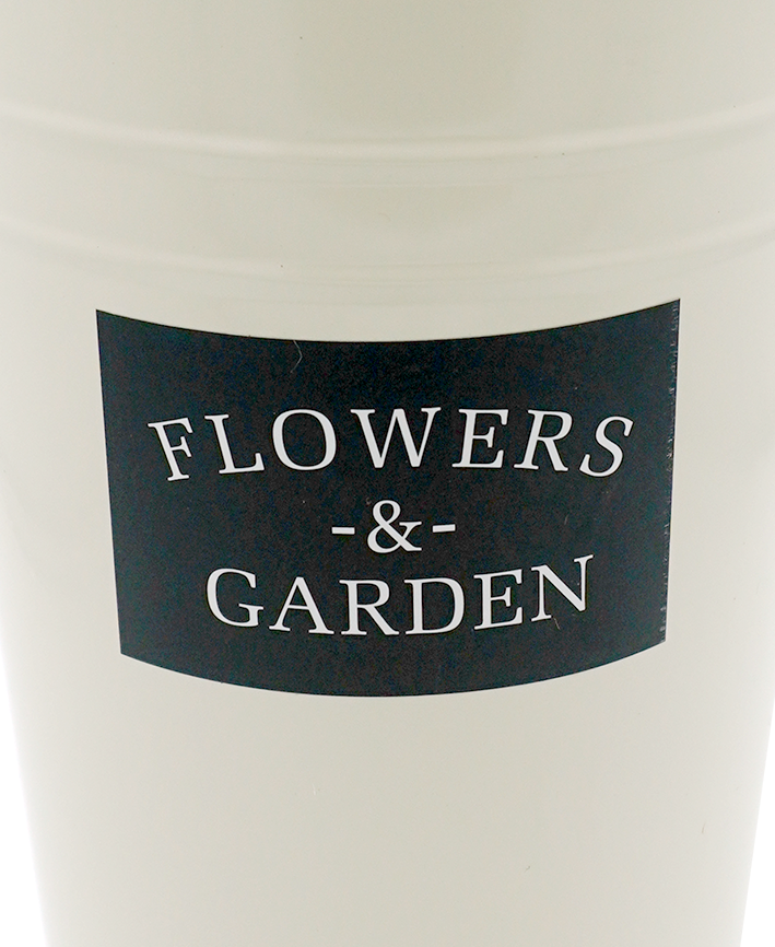 R306033-1 FLORERO METALICO FLOWER  35CM