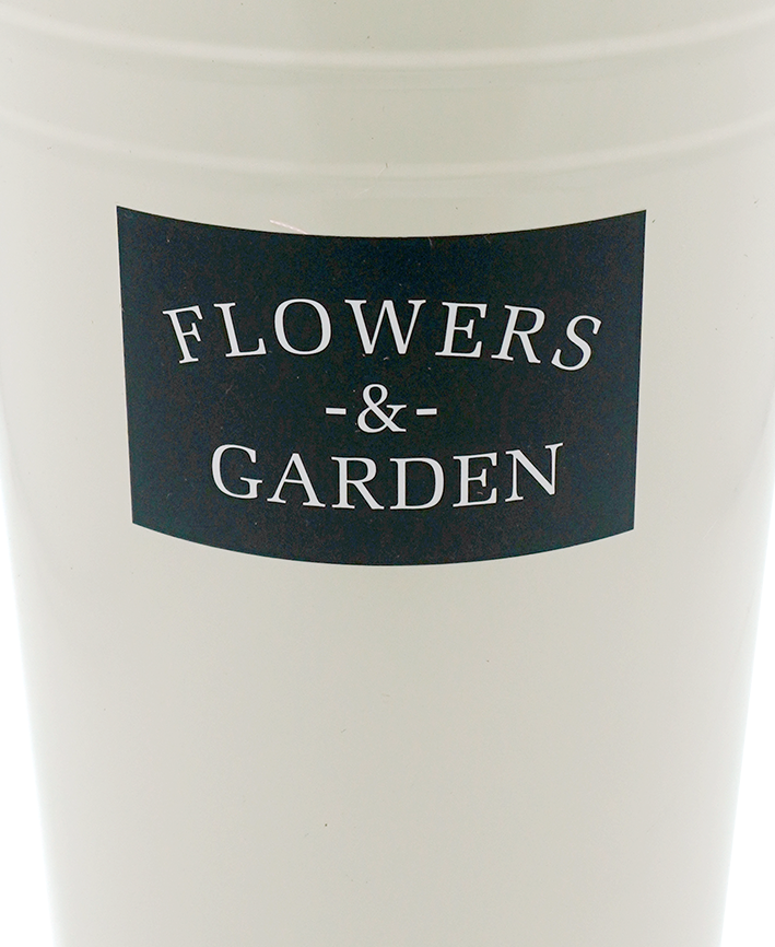 R306034-1 FLORERO METALICO FLOWER  40CM