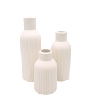 R307602-1 SET BASE CERAMICA 3PZ BLANCO 32 X 25 CM
