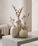 R307603-1 SET BASE CERAMICA 4 PZ BLANCO 38 X 21 CM