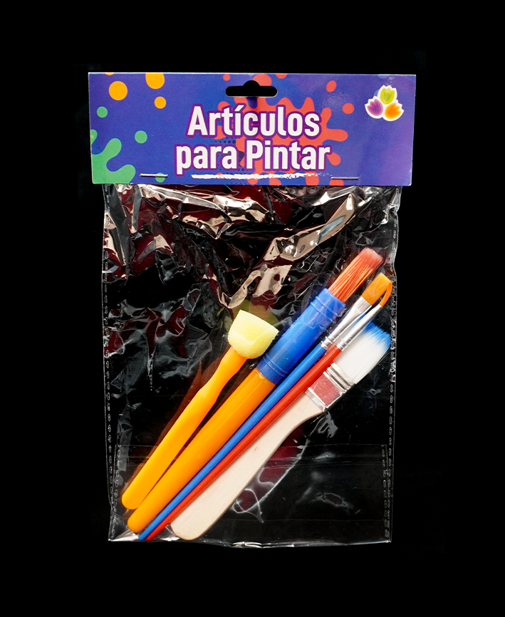 R405105 PINCELES SURTIDOS 5PZS