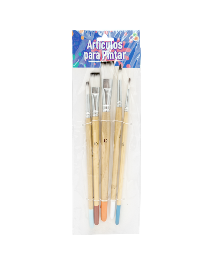 R405106 SET DE PINCELES 5 PIEZAS