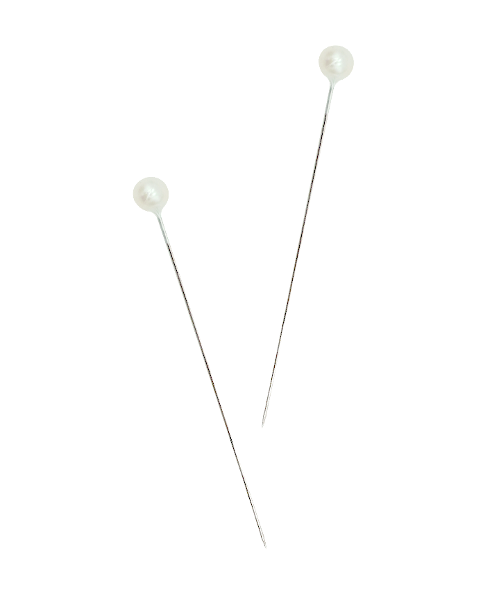 R426105 ALFILERES PERLA P/RAMOS 6CM 50PZS