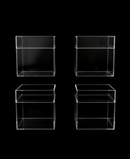 R505023 CAJA ACRILICO 8X8CM 4PZ