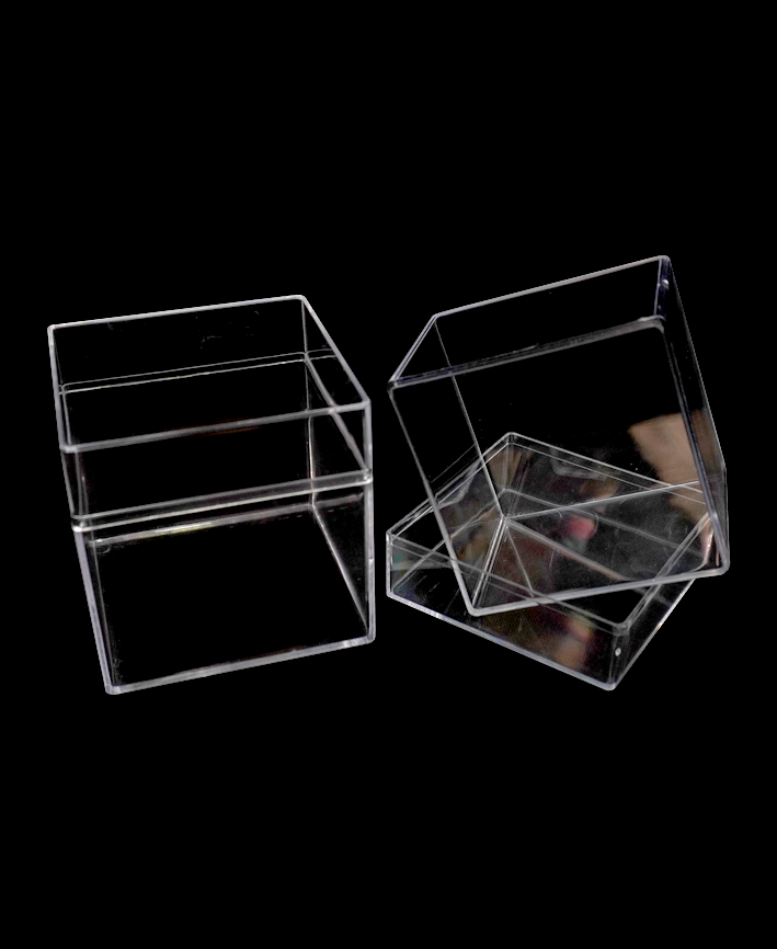R505023 CAJA ACRILICO 8X8CM 4PZ