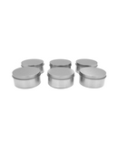 R505027 CAJA METALICA REDONDA 3.2X6.8CM  6PZ