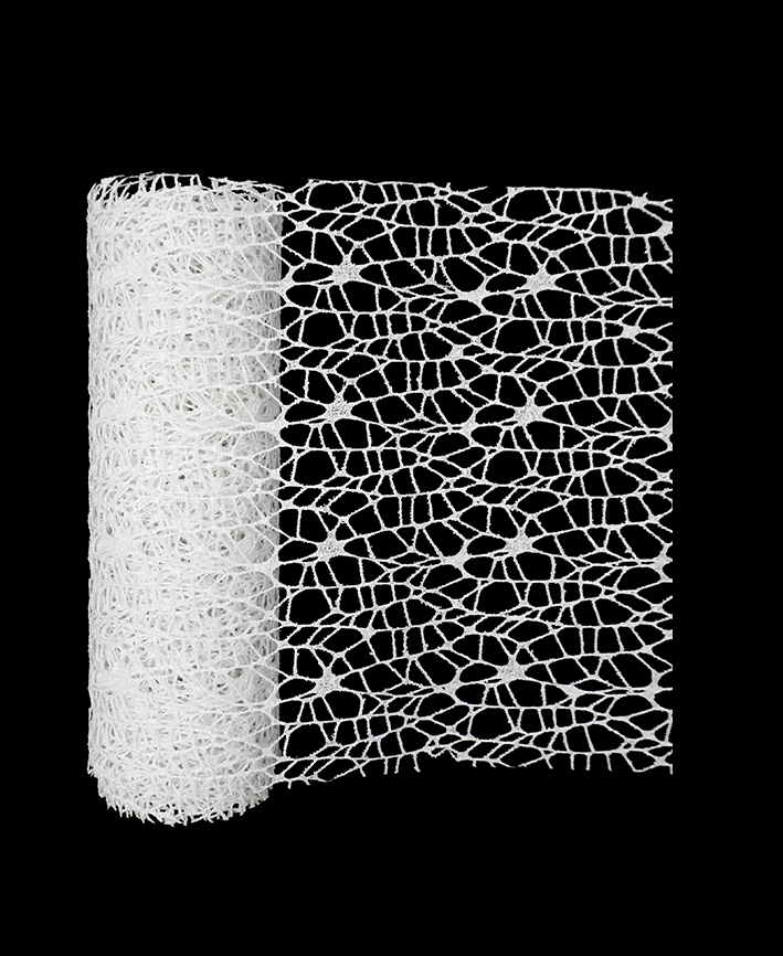 R601204 MALLA PLASTICA DEC. IRREGULAR 24CM 5Y