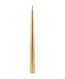 R716308-1 VELA CONICA METALIZADA 30CM 4PZ ORO
