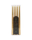 R716308-1 VELA CONICA METALIZADA 30CM 4PZ ORO