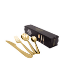 R742051 CUBIERTOS 16 PZS MADRID ORO BRILLANTE