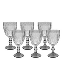 R745001 SET DE COPAS ROMBOS 6PZ 8.7 x 16.8 CM 300ML