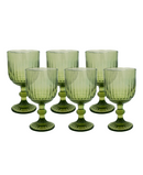 R745008 SET DE COPAS NEWYORK 6 PZ 8.7X16.4CM 350ML