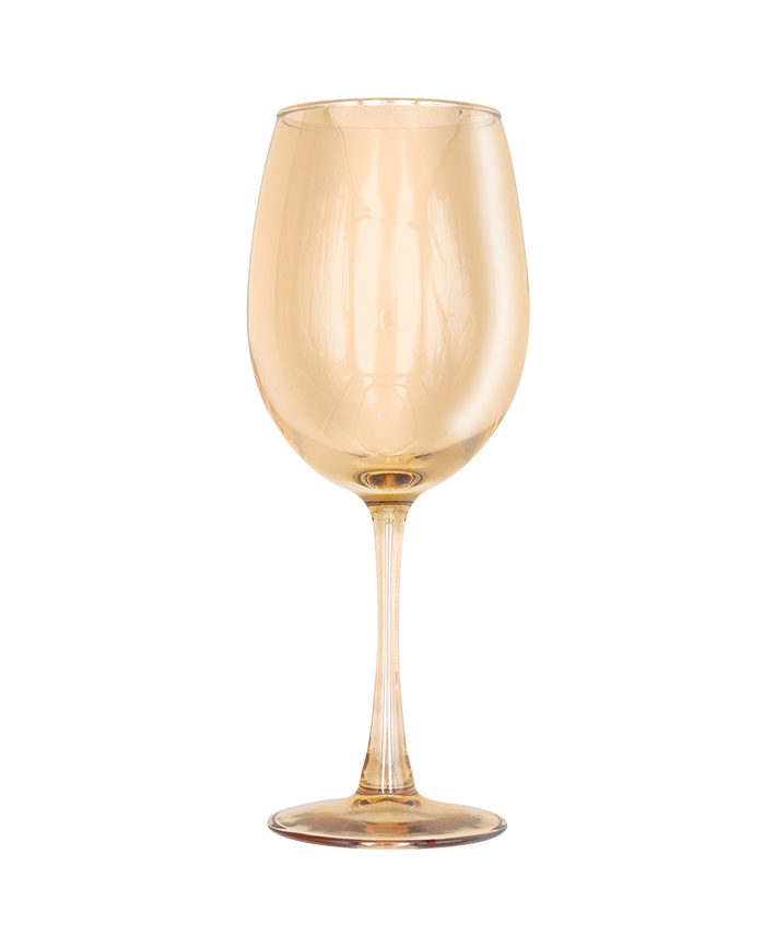 R745607-1 SET DE COPAS ORO 6PZ VINO 465ML 7X22CM