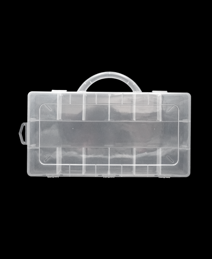 R801002 CAJA MULTIUSOS ASA 13 DIVISIONES 31X17CM