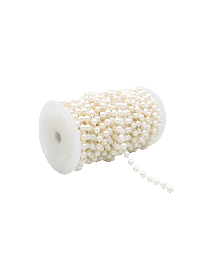 R803011-1 PERLA PLASTICA EN ROLLO 8MMX17M