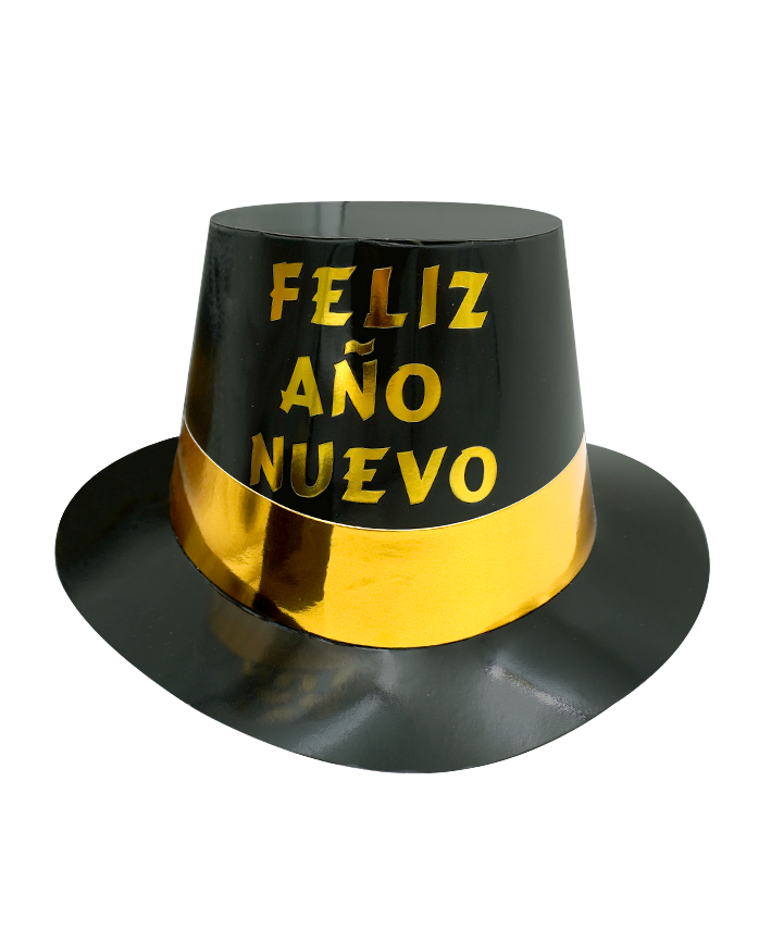 R911009-1 SOMBRERO AÑO NUEVO 30x26CM