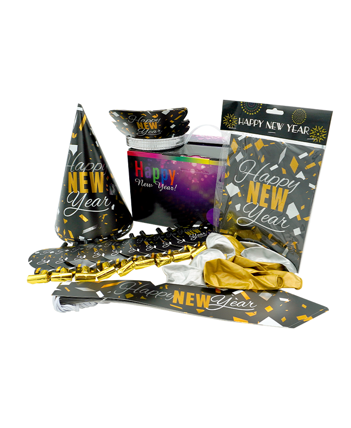 R911201 SET AÑO NUEVO GLOBOS