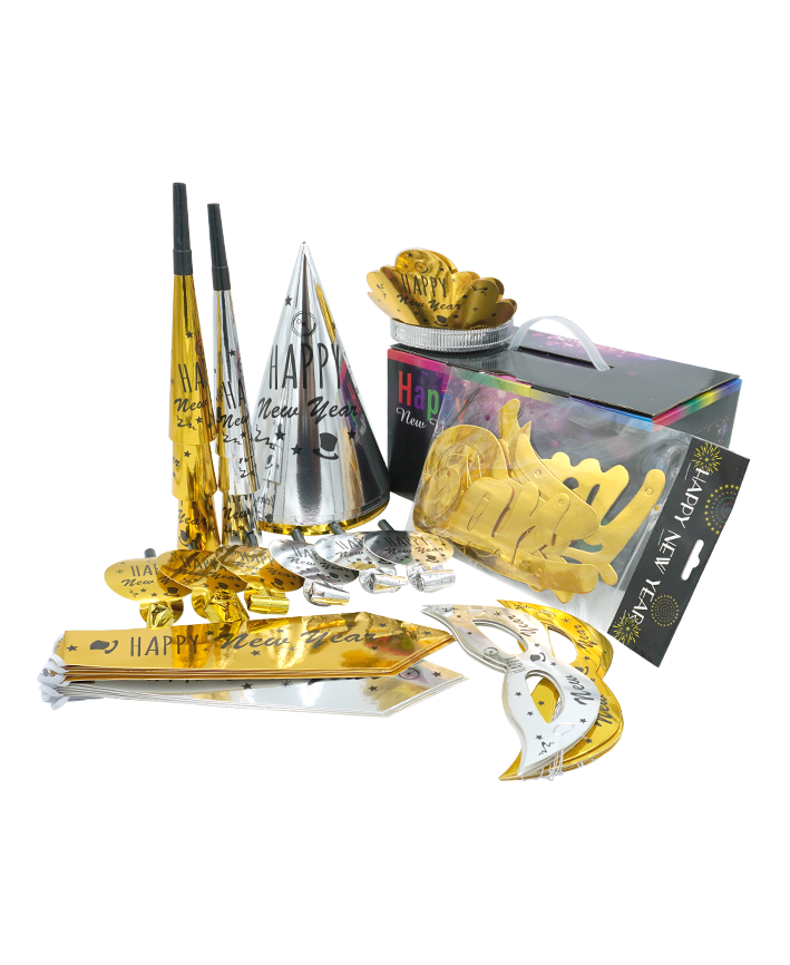 R911202 SET AÑO NUEVO ORO/PLATA