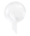 R922101-24 GLOBO TRANSPARENTE 24''