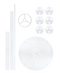 R922302 BASE PARA GLOBO X7 70 CM