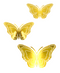 R923103 MARIPOSAS PAPEL CIRCULOS 12PZS