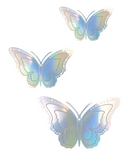 R923103 MARIPOSAS PAPEL CIRCULOS 12PZS