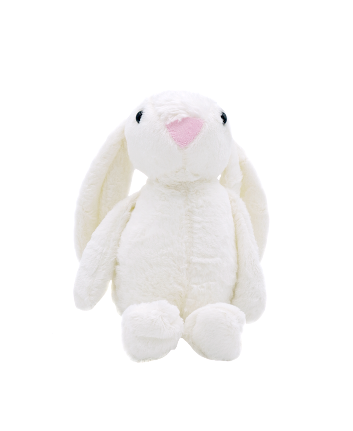 R942201-1 CONEJO PELUCHE ECO 27CM BLANCO