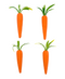 R951403 ZANAHORIAS PASCUA 14CM