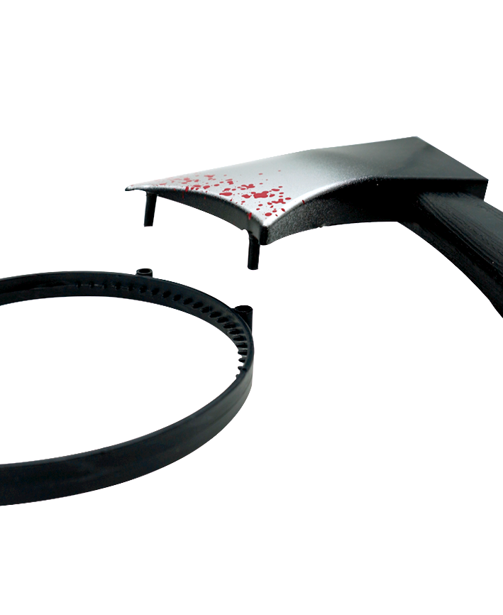 R999108 DIADEMA HACHA 28CM
