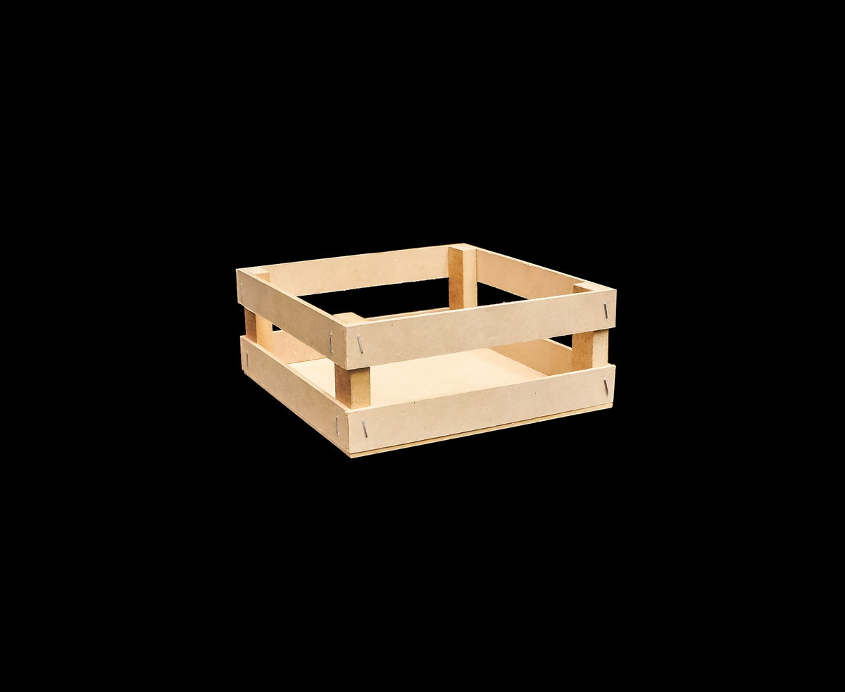 HUACAL DE MADERA 15X15X6 CMS