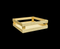 HUACAL DE MADERA 20X20X6 CMS