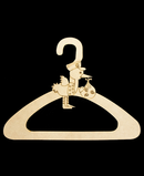 R415101 FIGURA MADERA GANCHO CIGÜEÑA