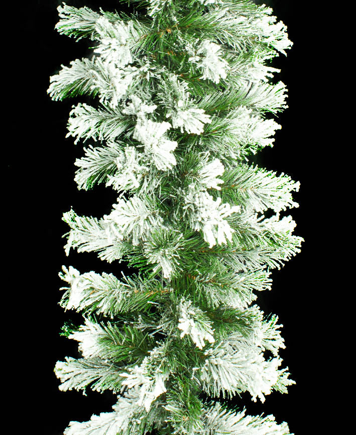 R101351 GUIA PINO NAVIDAD NEVADA 30CMS X 2.75 MTS