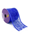 R102102 LISTON NAVIDAD ORGANZA GRECAS FILO MET 6.3 CM X 10 Y