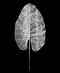 R104112 NAVIDAD HOJA GRANDE 42CMS PZA