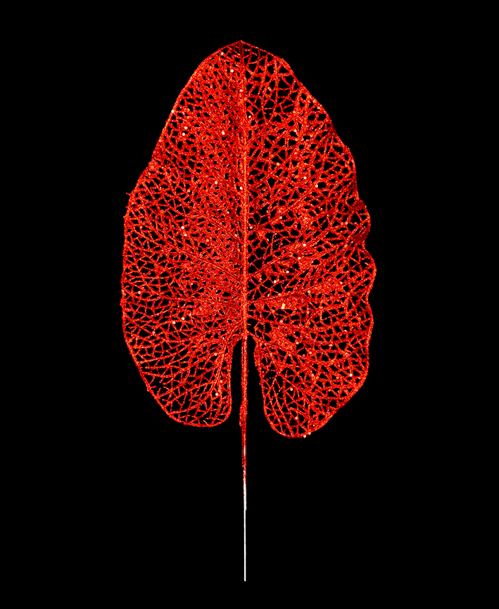 R104112 NAVIDAD HOJA GRANDE 42CMS PZA