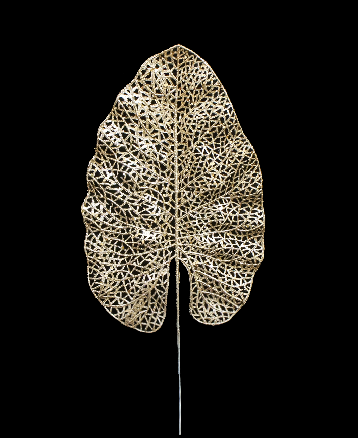 R104112 NAVIDAD HOJA GRANDE 42CMS PZA