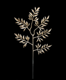 R104122 NAVIDAD VARA HOJITAS CHAMPAGNE 45 CMS