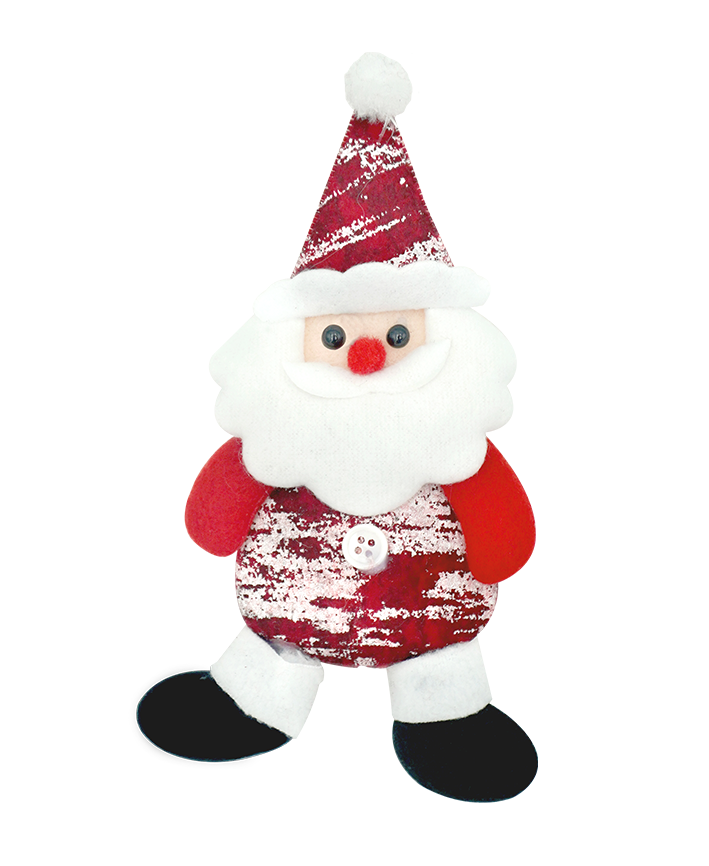 R108522 COLGANTE TINTO JASPE SANTA 16 CM