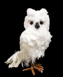 R109023-1 NAVIDAD BUHO BLANCO 13 X 22 CM