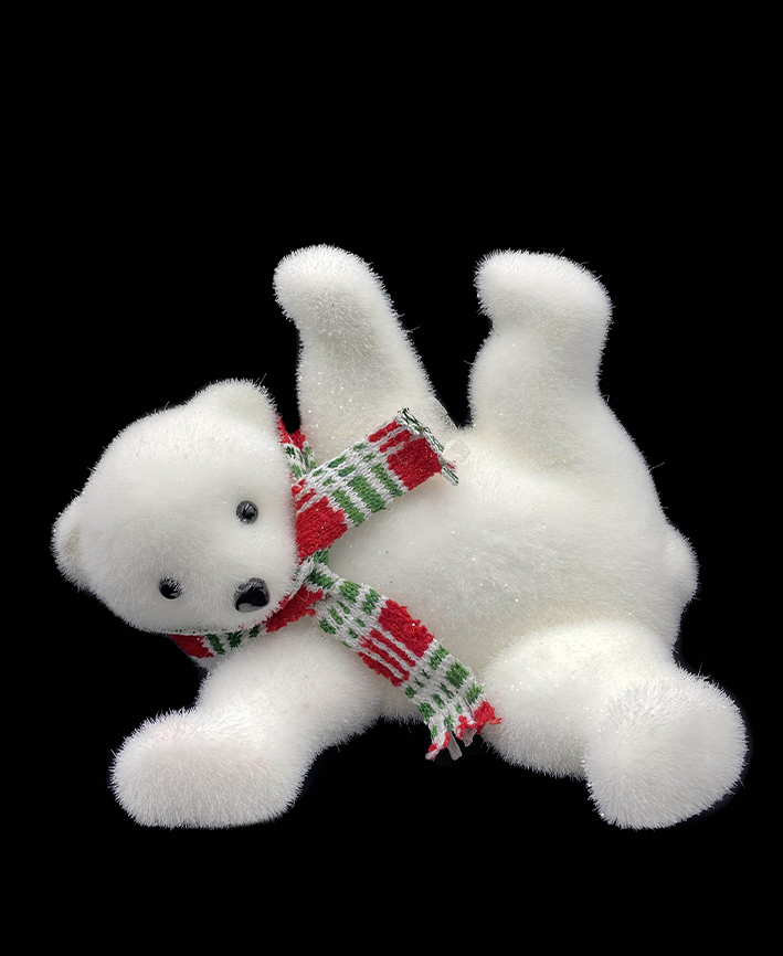 R109203 NAVIDAD OSO DESCARADO 27X21CM